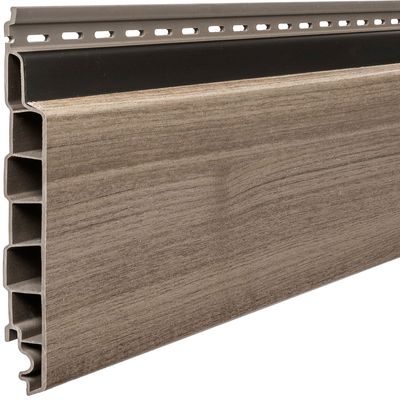 VinyPlus Sponningdeel Rondkant - Vergrijsd Redcedar Shadow - Kunststof gevelbekleding houtlook