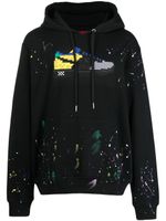 Mostly Heard Rarely Seen 8-Bit hoodie à imprimé graphique - Noir