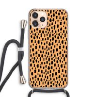 Panter: iPhone 11 Pro Transparant Hoesje met koord