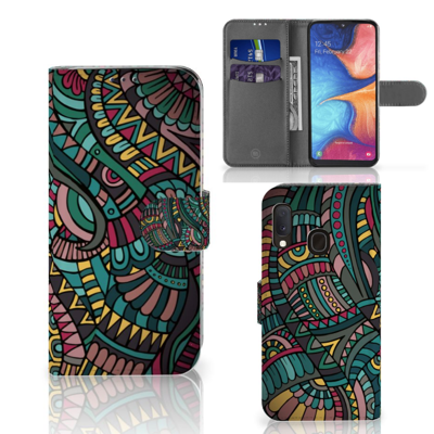 Samsung Galaxy A20e | Telefoon Hoesje | Aztec