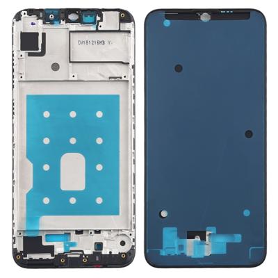 Front behuizing LCD frame bezel plaat voor Huawei Y7 Pro (2019) (zwart)