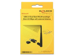 DeLOCK USB 2.0 Dual Band WLAN Stick wlan adapter