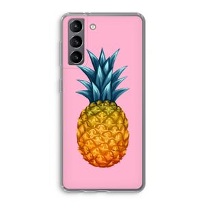 Grote ananas: Samsung Galaxy S21 Transparant Hoesje