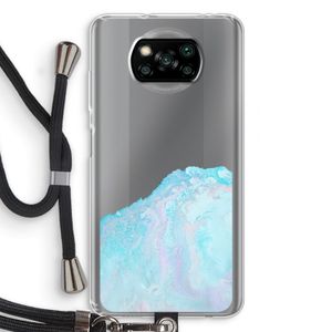 Fantasie pastel: Xiaomi Poco X3 Pro Transparant Hoesje met koord