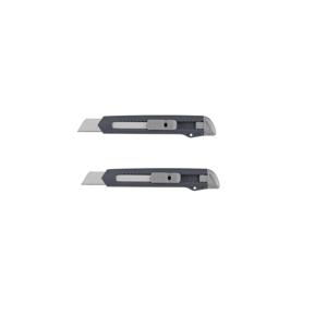 Afbreekmes - 3x stuks - 1,8 cm - uitschuifmes - hobbymes