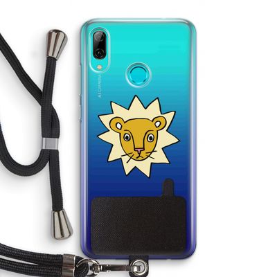 Kleine leeuw: Huawei P Smart (2019) Transparant Hoesje met koord