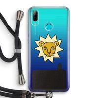 Kleine leeuw: Huawei P Smart (2019) Transparant Hoesje met koord