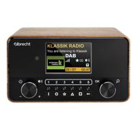 Albrecht DR 866 Radio DAB+, FM AUX, Bluetooth, DAB+, FM Voelbare toetsen, Spraakfunctie, Wekfunctie Walnoot - thumbnail