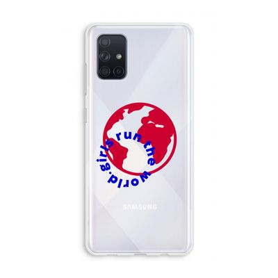 Run The World: Galaxy A71 Transparant Hoesje