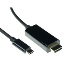 ACT USB Type C naar HDMI male conversie kabel 4K/60Hz, 2 meter - thumbnail