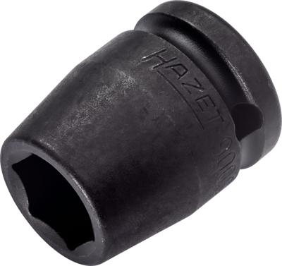 HAZET Krachtdopsleutel 900S-16 · 1/2 inch (12,5 mm) vierkant hol · Buiten-zeskant-tractieprofiel · SW 16 mm