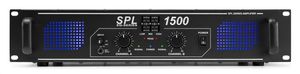 SkyTec 2 x 750W DJ PA versterker SPL1500 met EQ