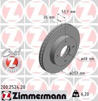 Remschijf Coat Z 200252420