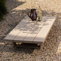 Exotan Outdoor Salontafel Bear 140 x 70cm - Zand - thumbnail