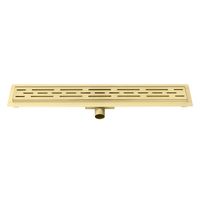 Douchegoot Best Design Nancy Met Flens 70x7x7 cm RVS Mat Goud