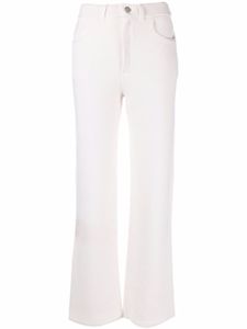 Barrie pantalon de tailleur en jean - Blanc