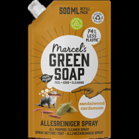 Marcel&apos;s Green Soap Allesreiniger Spray Sandalwood Cardamom Refill Pack 500 ml bij Jumbo