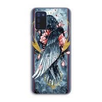 Golden Raven: Samsung Galaxy A03s Transparant Hoesje