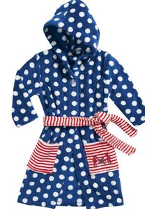 Kinderbadjas stip-110/116