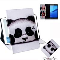 Panda patroon horizontale Flip lederen case voor Huawei MediaPad M5 Lite 8/Honor tab 5 met houder & Card slot & portemonnee