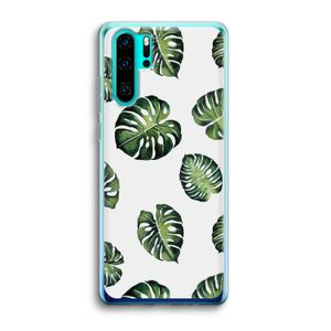 Tropische bladeren: Huawei P30 Pro Transparant Hoesje