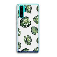 Tropische bladeren: Huawei P30 Pro Transparant Hoesje