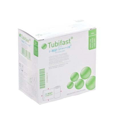 Tubifast Groen 5,00cmx10m 1 2436