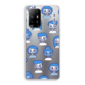 Gezichtjes: Oppo A94 5G Transparant Hoesje