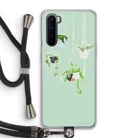 Hang In There: OnePlus Nord Transparant Hoesje met koord