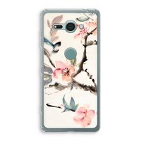 Japanse bloemen: Sony Xperia XZ2 Compact Transparant Hoesje