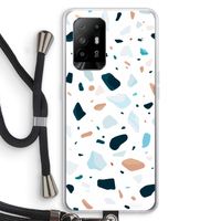 Terrazzo N°13: Oppo A95 5G Transparant Hoesje met koord