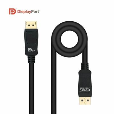DisplayPort kabel NANOCABLE 10.15.2501 Zwart 1,5 m (1,5 m)