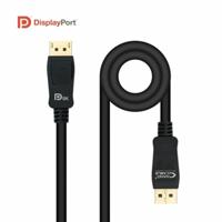 DisplayPort kabel NANOCABLE 10.15.2501 Zwart 1,5 m (1,5 m)
