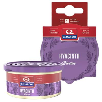 Auto luchtverfrisser Dr Marcus Aircan Hyacint 40 g Geur Blik