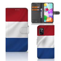 Samsung Galaxy A41 | Bookstyle Case | Nederlandse Vlag