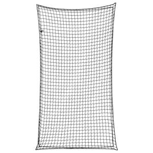 VidaXL Aanhangwagennet elastisch touw 4,5x2,5 m polypropeen zwart