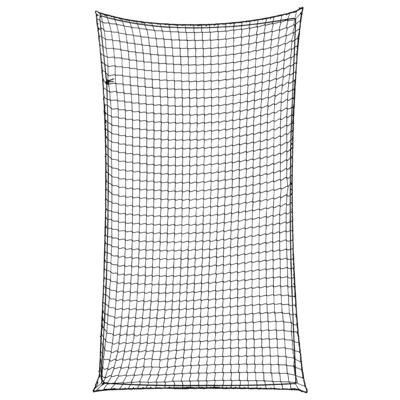 VidaXL Aanhangwagennet elastisch touw 4,5x2,5 m polypropeen zwart