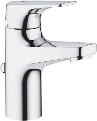 Grohe BauFlow S-size wastafelkraan met waste chroom