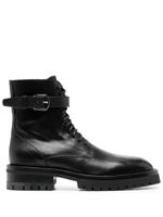 Ann Demeulemeester bottines à lacet Cisse en cuir - Noir