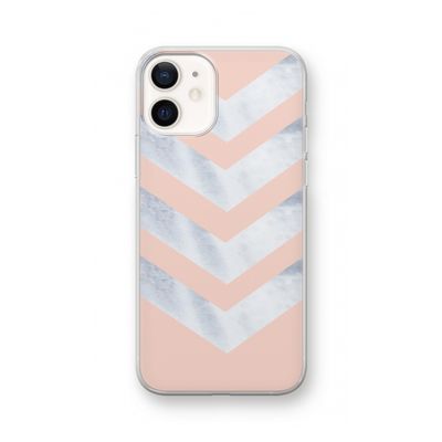 Marmeren pijlen: iPhone 12 Transparant Hoesje