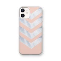 Marmeren pijlen: iPhone 12 Transparant Hoesje