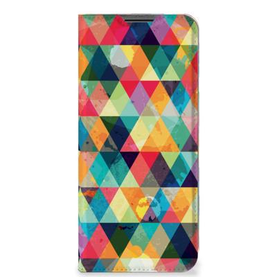 Nokia G50 | Hoesje met Magneet | Geruit