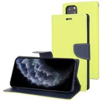 Voor iPhone 11 Pro MERCURY GOOSPERY FANCY dagboek horizontale Flip lederen draagtas met houder & kaartsleuven & portemonnee (groen)