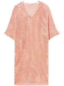 PUCCI robe de plage en crochet - Orange