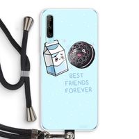 Best Friend Forever: Huawei P Smart Pro Transparant Hoesje met koord