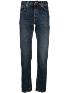 Nudie Jeans jean Gritty Jackson à coupe droite - Bleu