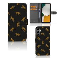 Telefoonhoesje | Met pasjeshouder | voor Samsung Galaxy A34 Leopards
