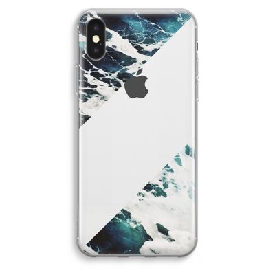 Golven: iPhone XS Max Transparant Hoesje