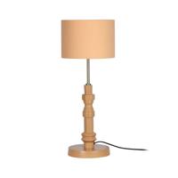 Zuiver Tafellamp 'Totem' 65cm hoog, kleur Terra