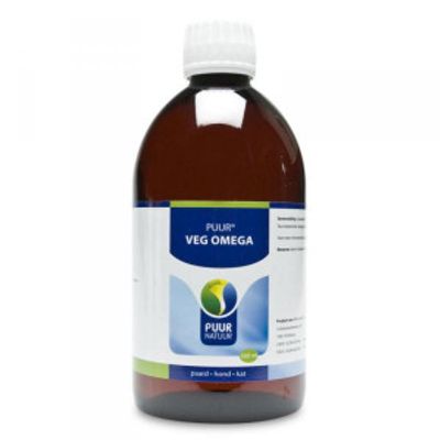 Puur Veg Omega voor hond, kat en paard 500 ml